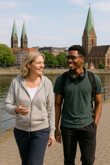 Mentor*in/Deutsch sprechen mit 18-jährigem aus SOS-Kinderdorf