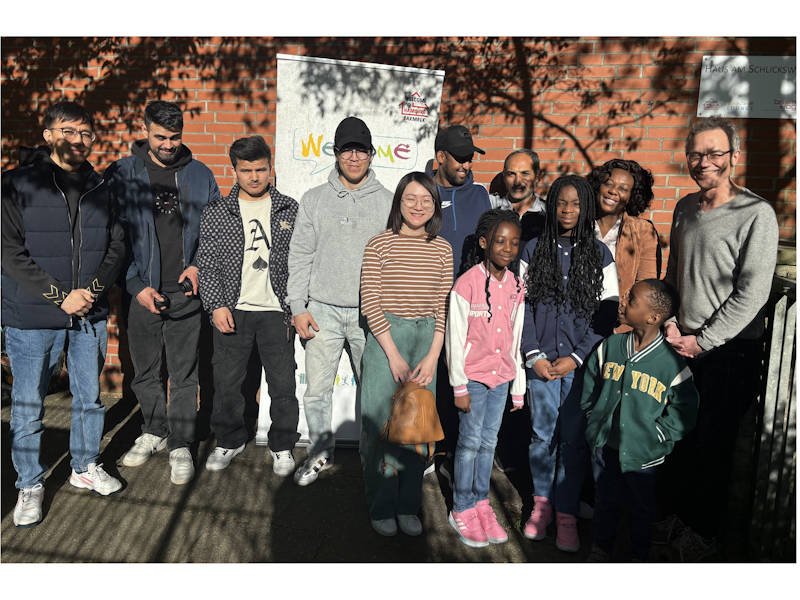 Hilfe mit Formularen für Geflüchtete