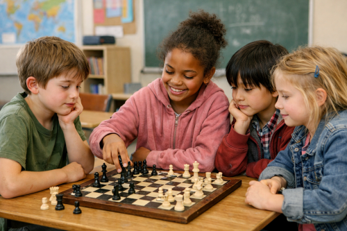 Schach AG an Grundschule in der Neustadt einmal pro Woche