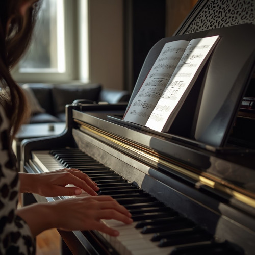 Klavierunterricht f&uuml;r Jugendliche aus Wohngruppe (Anf&auml;ngerin) Gartenstadt Werdersee