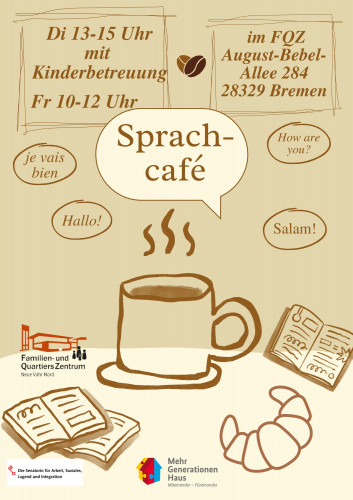 Sprach Caf&eacute;: miteinander sprechen und deutsch &uuml;ben