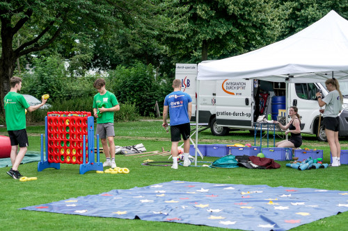 Sportmobil-Eins&auml;tze betreuen