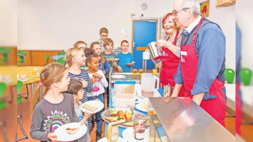 Fr&uuml;hst&uuml;ck mit Kindern - Grundschule sucht Helfer/innen